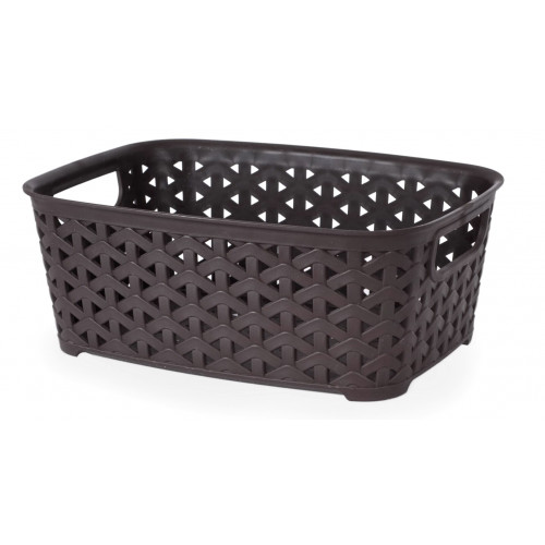 Корзина без крышки  1,6л коричневый