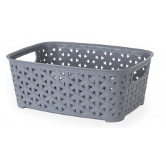 Корзина без крышки  1,6л серый