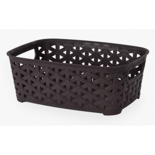 Корзина без крышки  1,2л коричневый