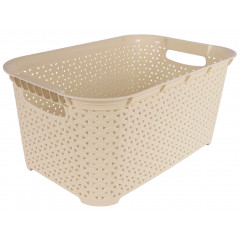 Кошик без кришки 26л бежевий