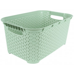 Корзина без крышки 26л светло-фисташковый