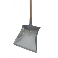 Совок металевий СМ-80 з дерев'яним держаком 80см