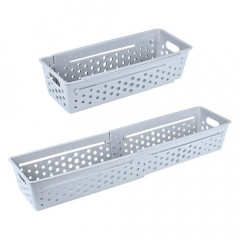 Корзина раздвижная 3л ПБ-864 маленькая 29-48х12х7,5см 2