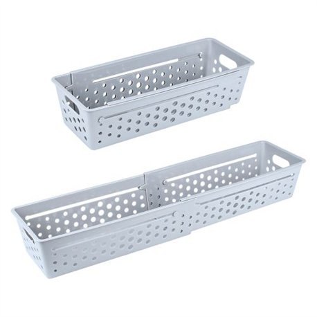 Корзина раздвижная 3л ПБ-864 маленькая 29-48х12х7,5см