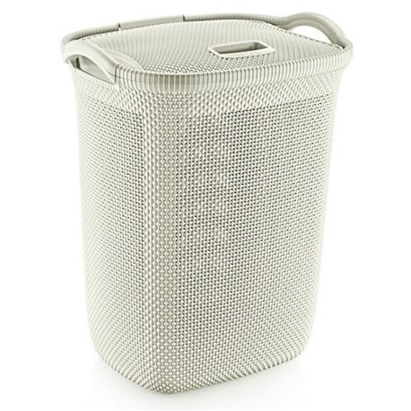 Корзина для білизни OZER-N-008 Honeycomb 63л бежевий 