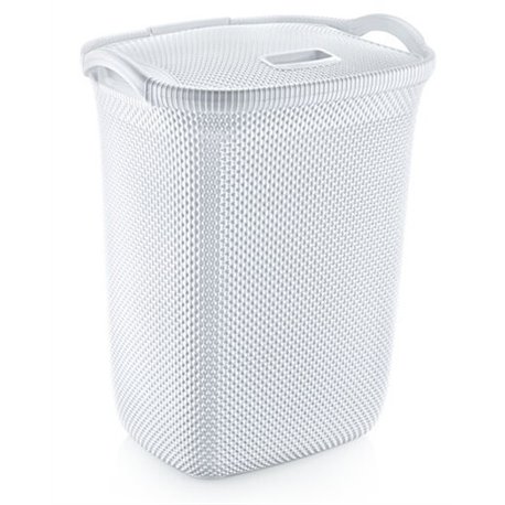 Корзина для білизни OZER-N-008 Honeycomb 63л білий