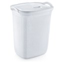 Корзина для белья OZER-N-008 Honeycomb 63л белый