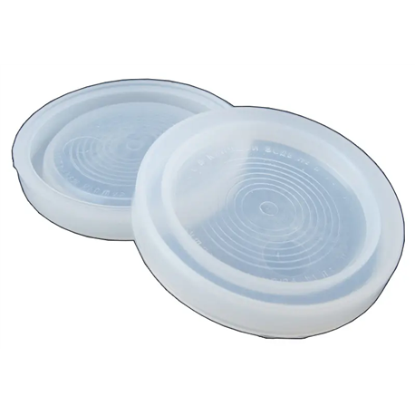 Кришка на банку термо Юніпласт біла