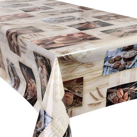 Клеенка France 1,40*30м рулон силикон MA-4242
