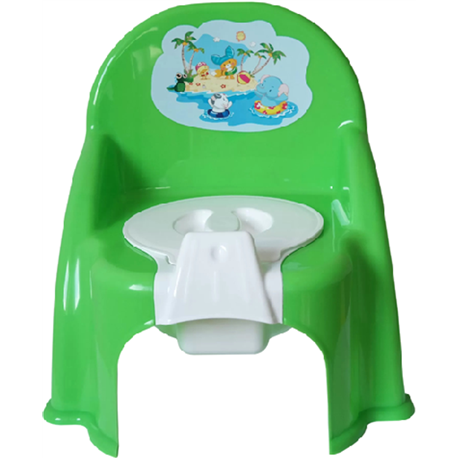 Горщик дитячий стільчик М салатовий