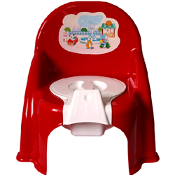 Горщик дитячий стільчик М бордо