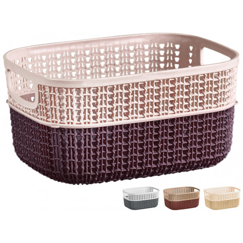 Корзина SP-160 Вязка 3,5л двухцветная