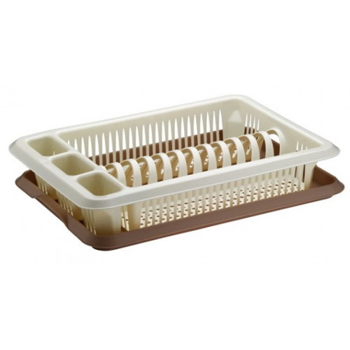 Сушилка для посуды 1-яр Elif 307 кремовый