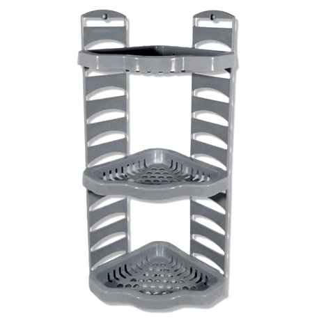 Полка Гарант кутова 3-яр ПГ-3003 металік