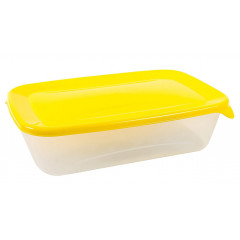 Контейнер Снежинка Лайт 1,0л прямоугольный ПБ-072 прозрачный