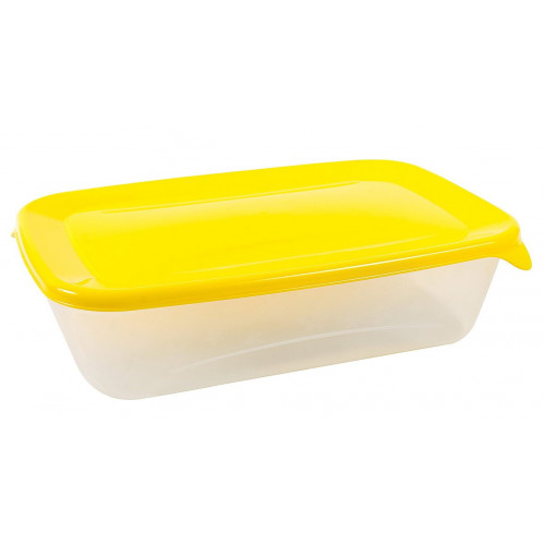 Контейнер Сніжинка Лайт 1,0л прямокутний ПБ-072 прозорий