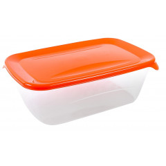 Контейнер Снежинка Лайт 1,5л прямоугольный ПБ-089 прозрачный