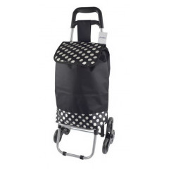 Сумка тележка на колесиках 606 лестничная 72255 серый 87х38х28см