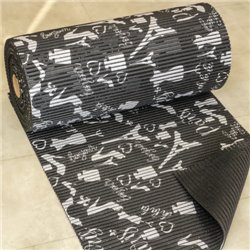 Аквамат 0,65м рулон 15м Aqua Flex 16179-1 Black чорний