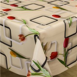 Клейонка 1,40*20м рулон фотодрук 3-х шарова 374A
