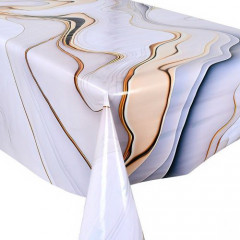 Клейонка-скатертина 1,40*1,8м*10шт відрізна в рулоні Fiesta на тканинній основі MA-5329-1.8