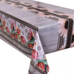 Клеенка Glossy 1,37*20м рулон 3-х шаровая на тканевой основе MA-5409