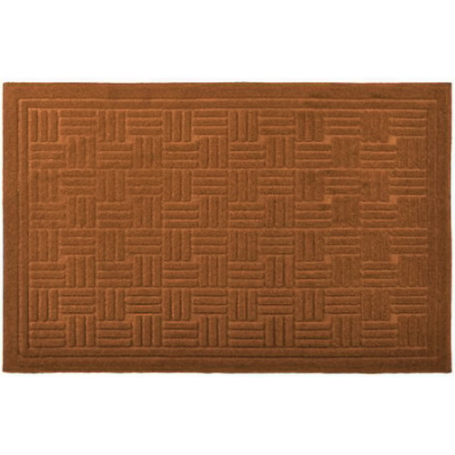 Килимок ворс 45x75см однотонний без канта бежевий