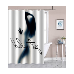 Штора Фотопринт 85003 Силуэт девушки