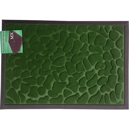 Килимок з обідком Камні 40х60см зелений