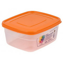 Судок НП 0,8л №90п оранжевая крышка 