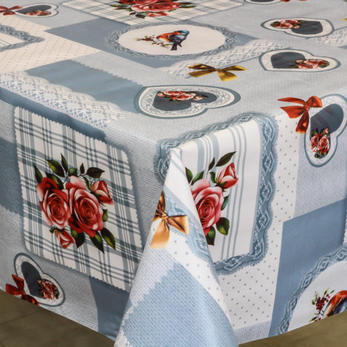 Клеенка 1,37*25м рулон ПВХ на нетканой основе 82240B