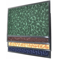 Килимок з обідком 60х90 однотонний