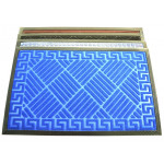 Килимок з обідком 60х90 однотонний