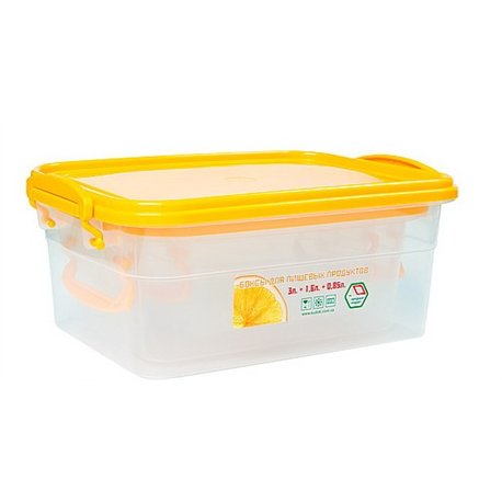 Бокс набір НП №59ж 0,85+1,6+3л жовта кришка