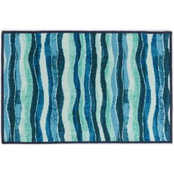 Килимок Таба 57х90 синьо-блакитні хвилі