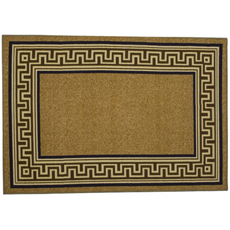 Коврик Таба 57х90 бежевый кант