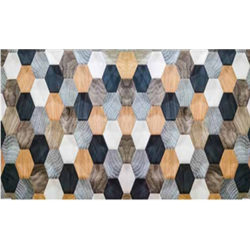 Коврик Таба 50х80 соты бежевые