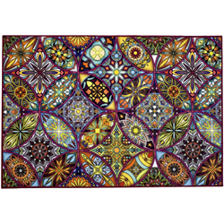 Коврик Таба 80х120 калейдоскоп