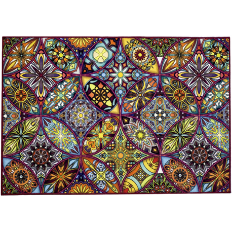 Килимок Таба 80х120 калейдоскоп 