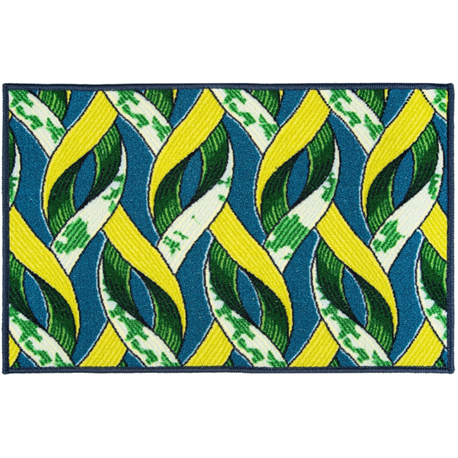 Коврик Таба 50х80 сине-зеленый