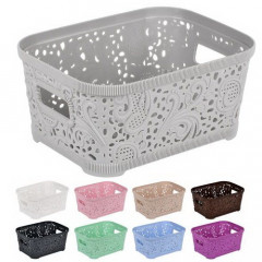 Кошик Ажур 1,8л без кришки ПБ-642  20х15х9см