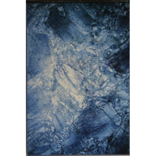 Коврик 2-й набор Клеопатра с рисунком 50х80+57х60 602993 голубой мрамор