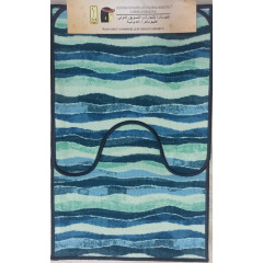 Килимок 2-й набір Клеопатра з малюнком 50х80+57х60 154815 сіро-помаранчевий