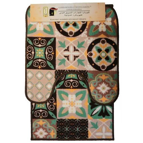 Коврик 2-й набор Клеопатра с рисунком 57х90+57х60 154822