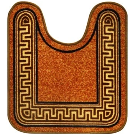 Коврик Таба туалетник 57х80 бежевый кант версаче