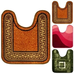 Килимок Таба туалетнік 57х80 Mix Шикарні кольори