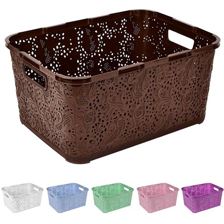 Кошик Ажур 18л без кришки ПБ-584