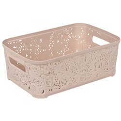 Кошик Ажур 4,7л без кришки ПБ-430 бежевий