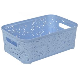 Кошик Ажур 4,7л без кришки ПБ-430 блакитний
