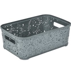 Кошик Ажур 4,7л без кришки ПБ-430 сірий
